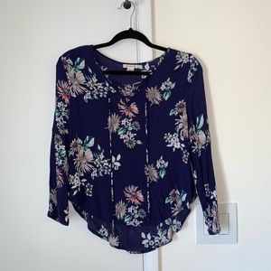 Seven Sisters Floral Blouse